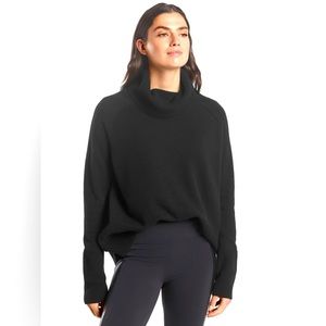 NEW ATHLETA Aspen Wool Cashmere Turtleneck Sweater, size Large